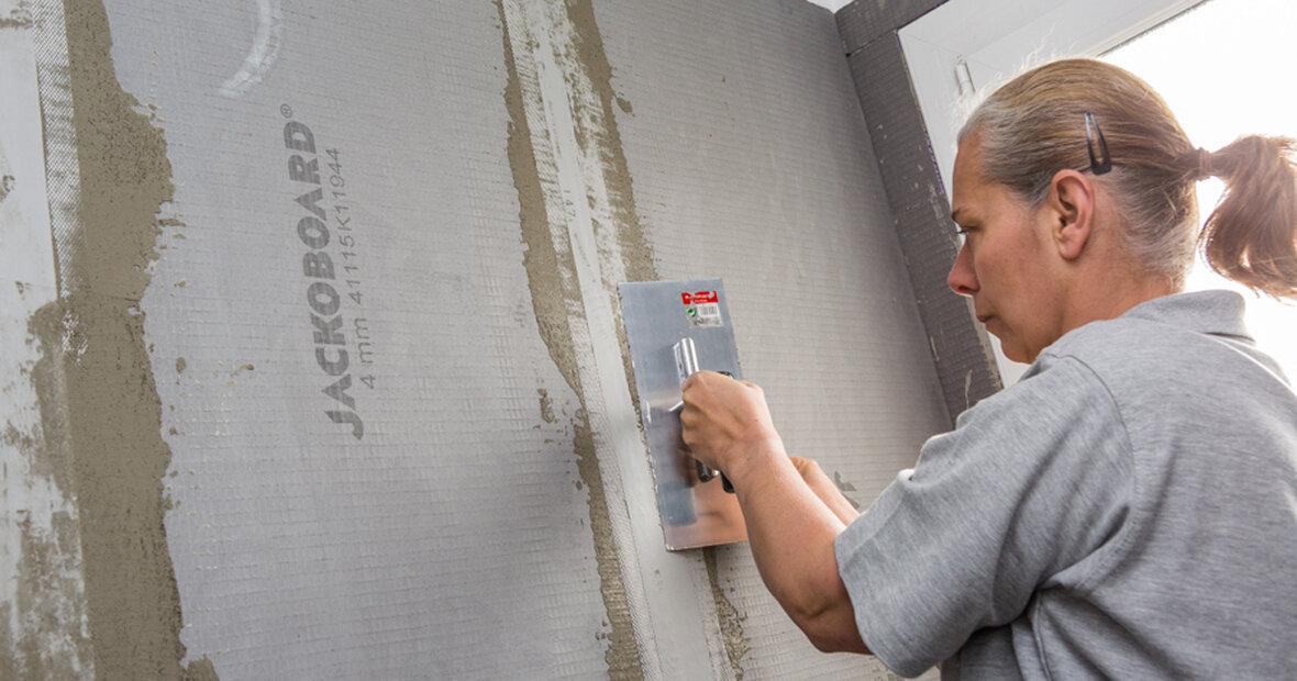 Wat als JACKON Insulation u toeliet de waterdichtheid van uw badkamer te garanderen ?