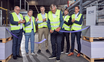 JACKON Insulation by BEWI neemt nieuwe  ultramoderne productielijn voor bouwplaten in gebruik