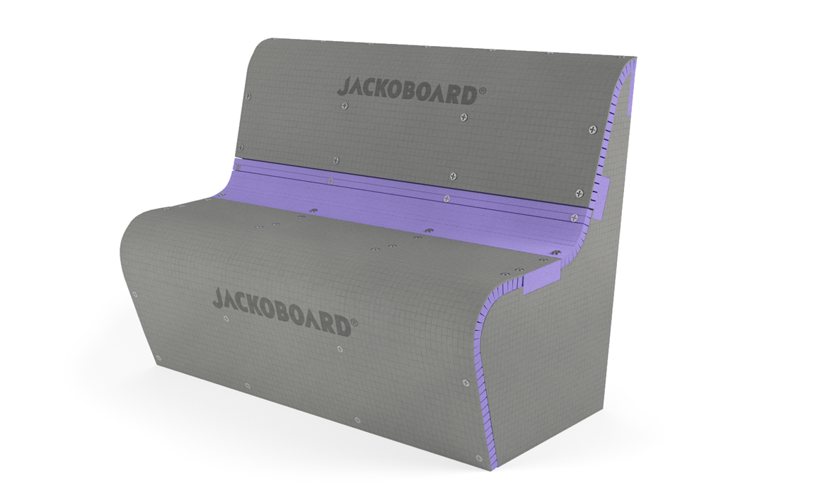 Les Kits S de JACKOBOARD confèrent une nouvelle forme à la salle de bains