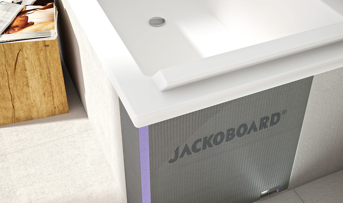 JACKOBOARD® Wabo - Steekt de badkuip in een warm jasje