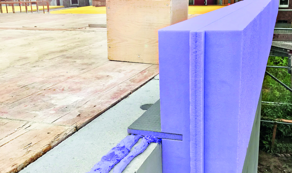 NIEUW – isolerende bekisting JACKODUR® Maxi - Nieuwe randbekisting voor een optimale isolatie van betonvloeren
