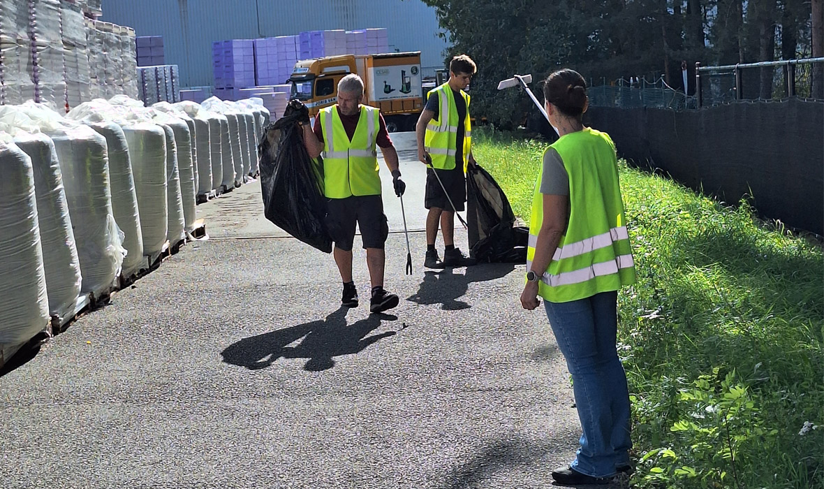 Nous faisons le ménage !  Les équipes de JACKON by BEWI participent au World Cleanup Day